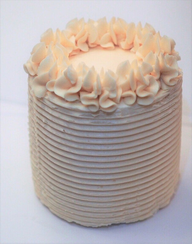 Vegan vanilla cake.