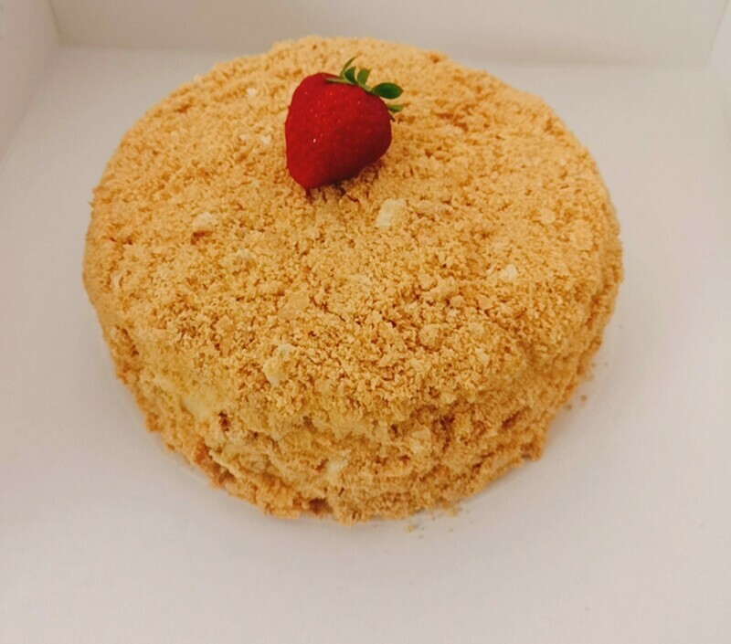 Vegan "Josephine" cake( a veganized version of "Napoleon" cake).