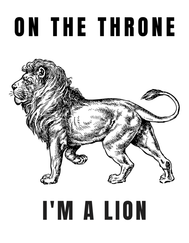 "I'M A LION" Tee