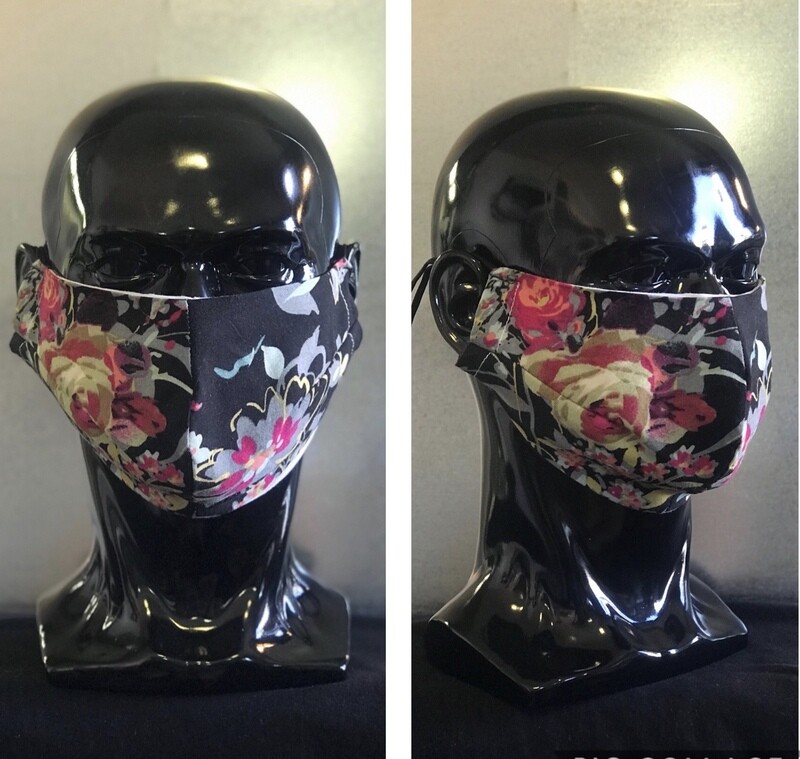 Filter Mask by Faceit LAB ™  Floral 2 Black