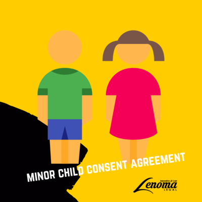 Minor Child Consent Agreement