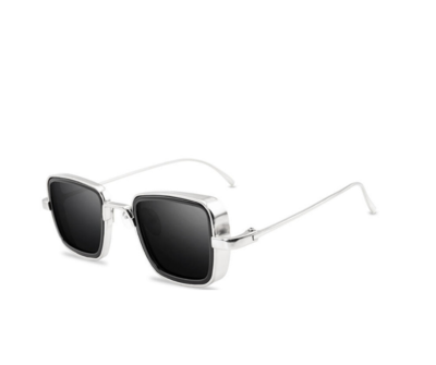 Kabir Singh Sunglasses Hot Stylish Look (Silver, Black)