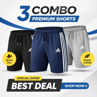 Adidas Shorts With UP to 50-70% Discount,