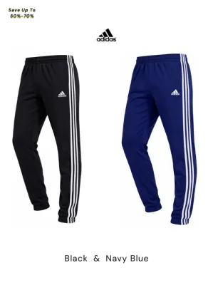 Adidas Men Track Pants Combo (Black &amp; Navy Blue)