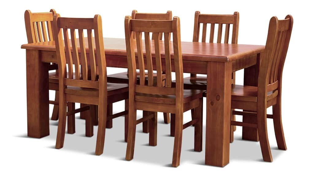 Clint Dining Table Set - 4 & 6 Seater/All Sizes