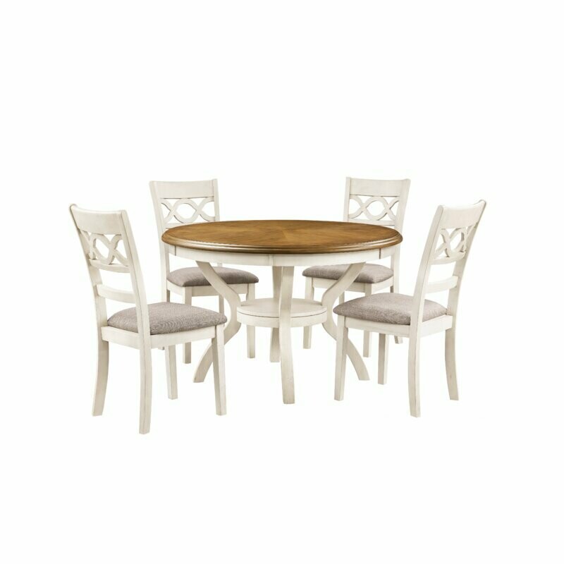 Nantes Round Dining Table Set - 4 & 6 Seater/All Sizes