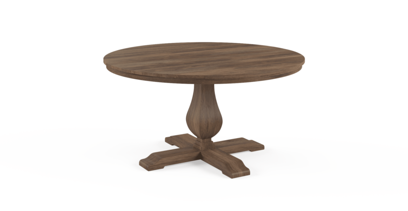 Derbyshire Round Dining Table - 4 & 6 Seater/All Sizes