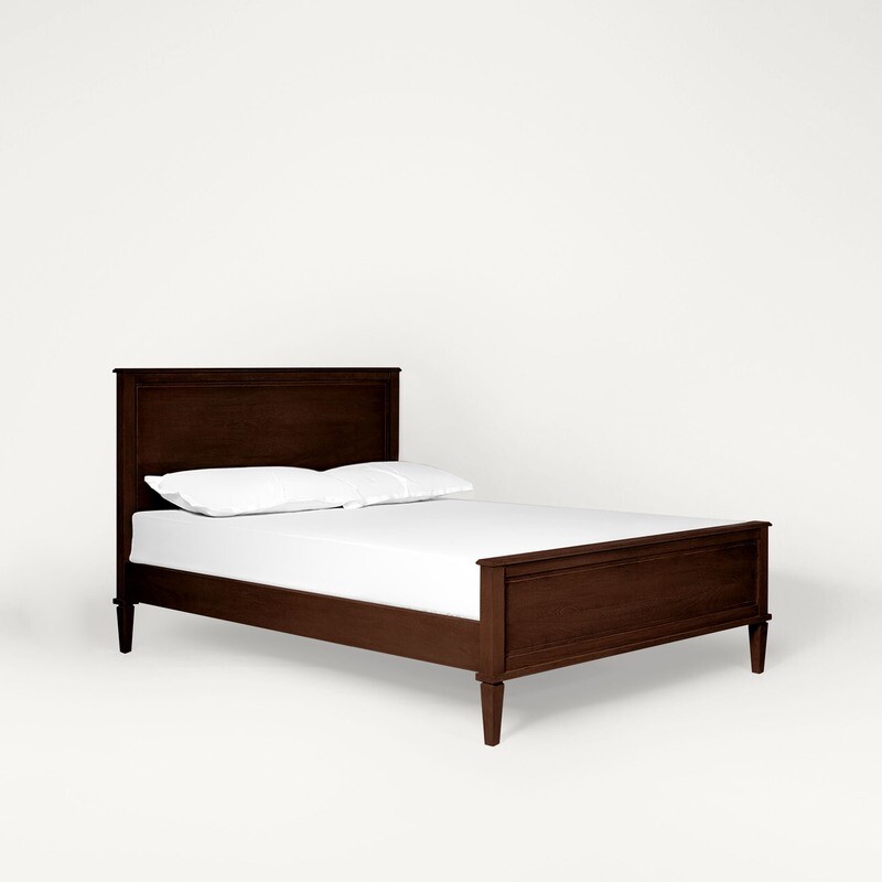 Ingram Solid Wood Walnut Bed