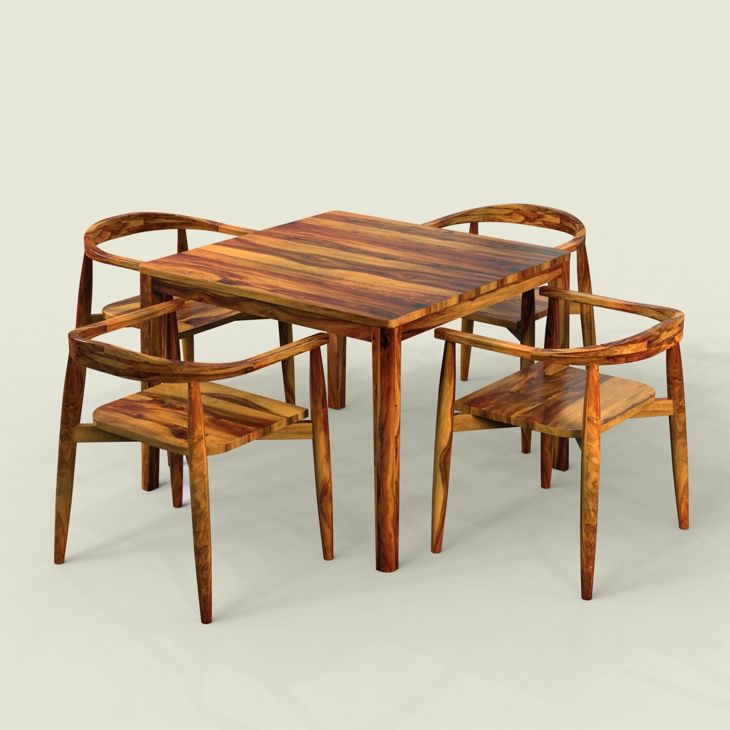 Drek-Millie Dining Table Set - 4 Seater/100 cm