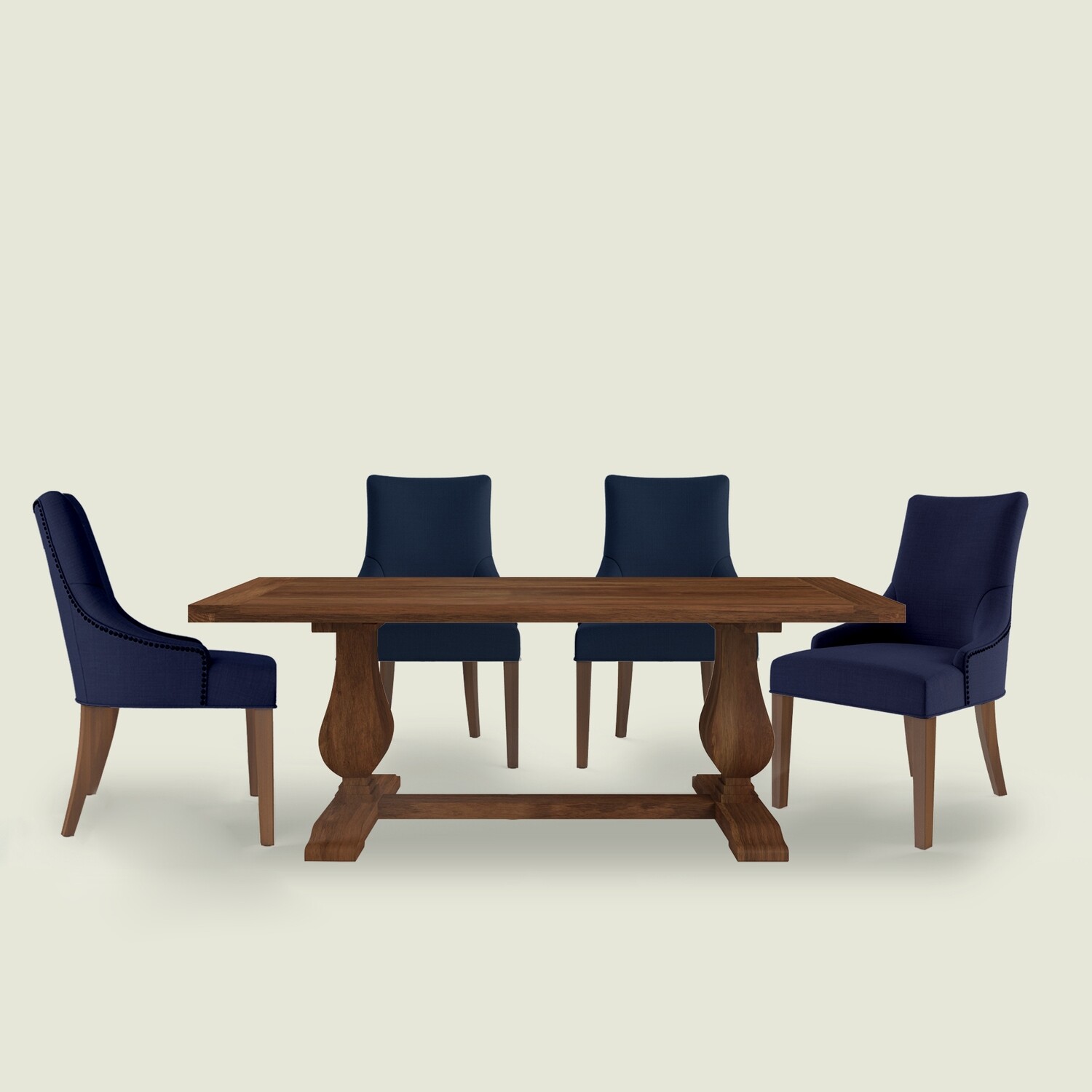 Derbyshire Luxury Dining Table Set - 6 & 8 Seater/All Sizes