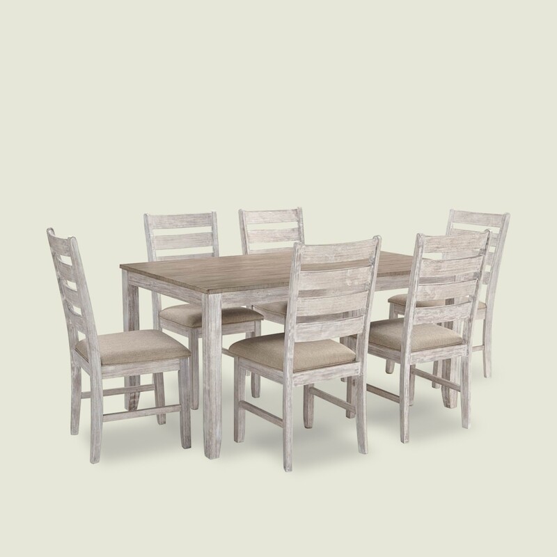 Frampton Dining Table Set - 4, 6 & 8 Seater/All Sizes