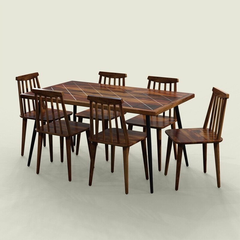 Polly Dining Table Set - 4 & 6 Seater/150 cm