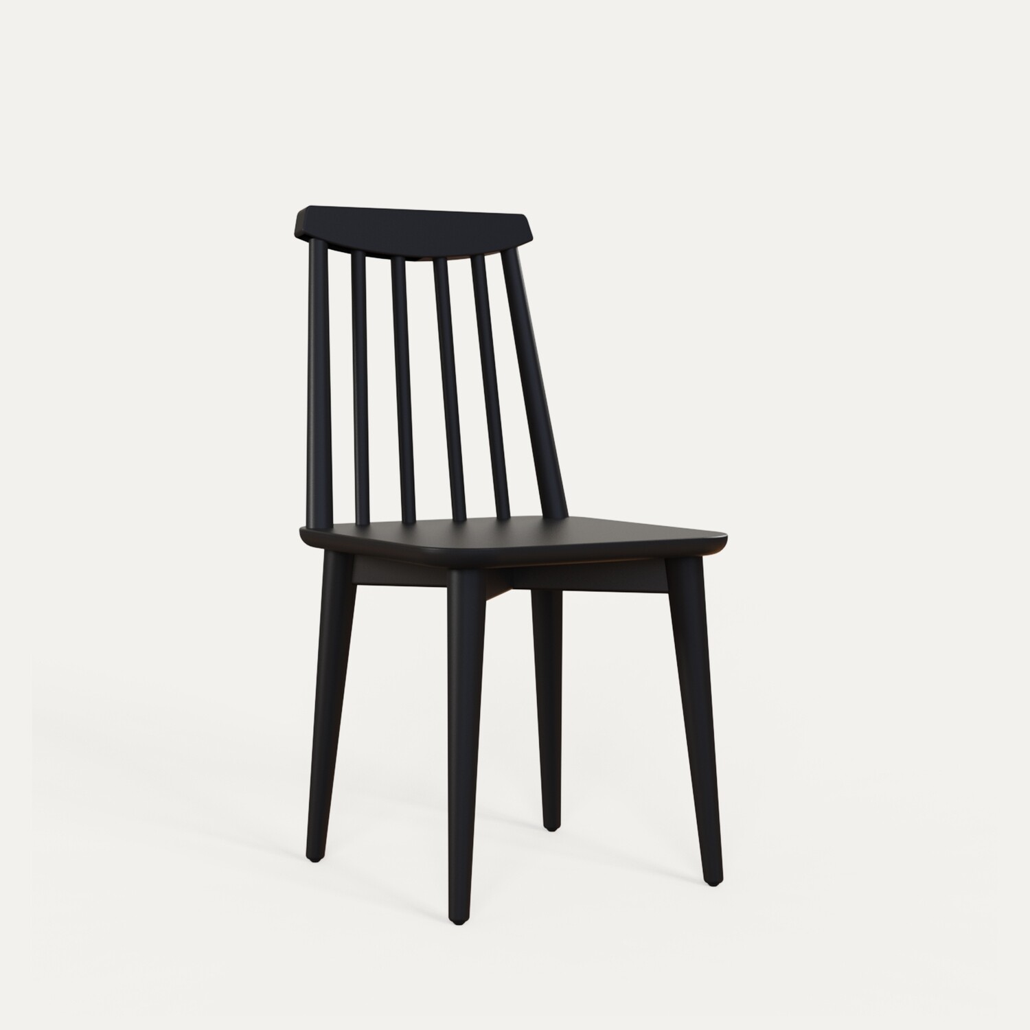 Polly Chair Black - Set of Two