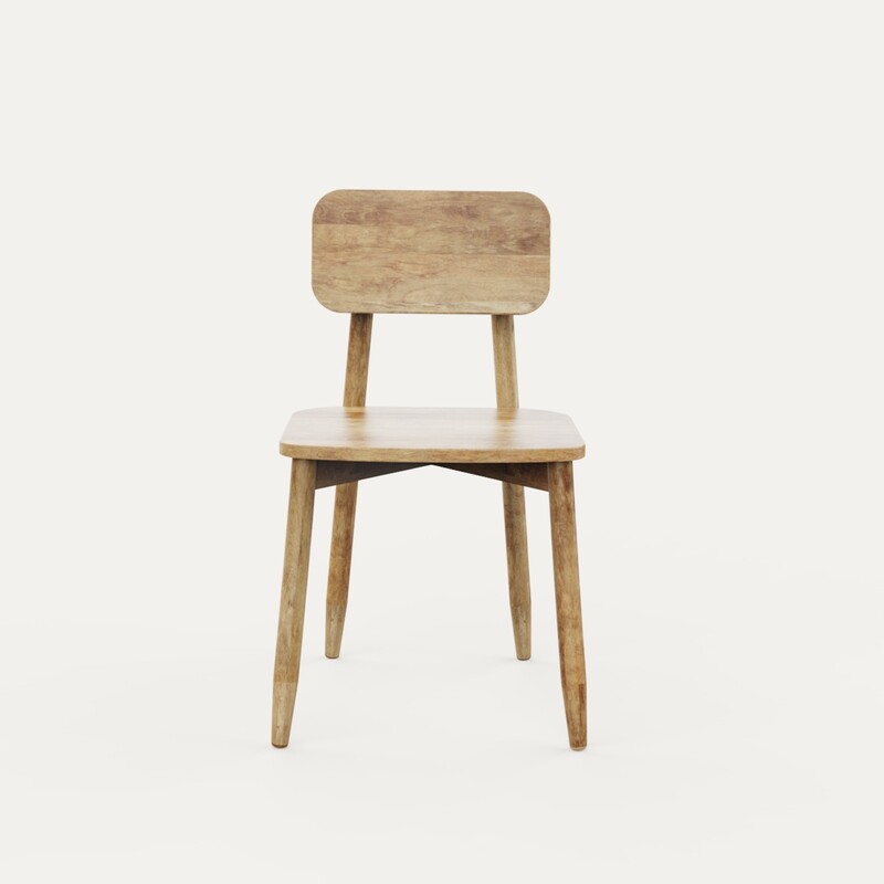 Stig Chair Mango Wood - Set of Two