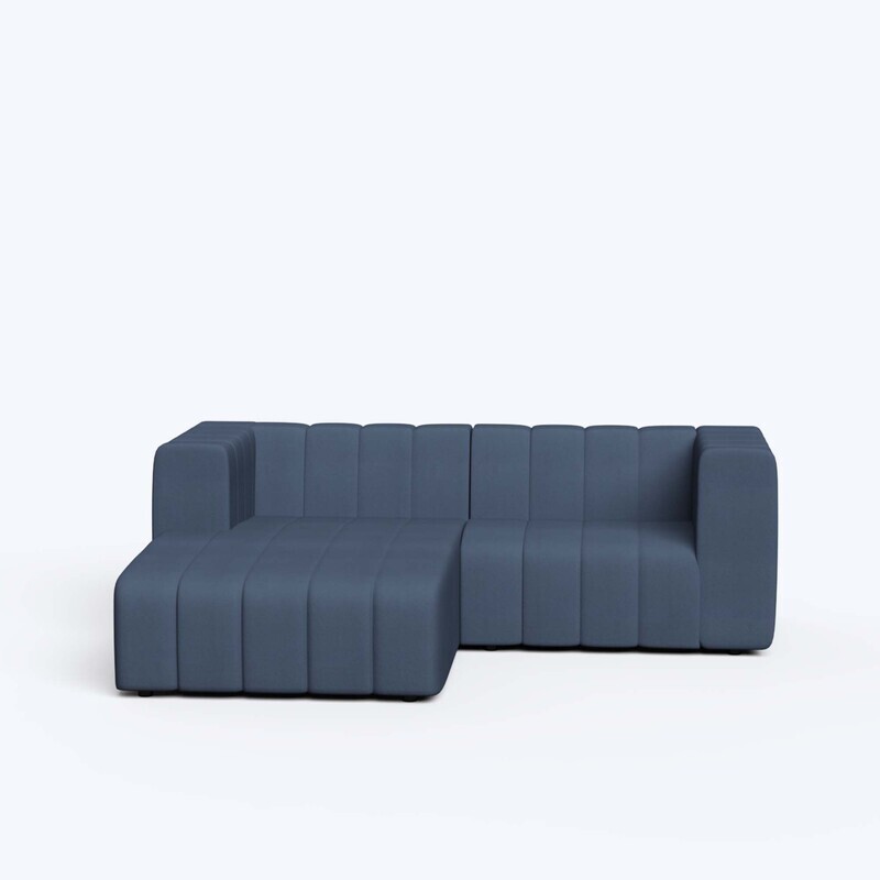 Rasmus modular 2 seater with right side chaise - 88" | 67" Right Chaise