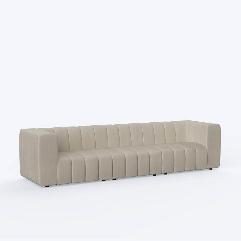 Rasmus modular 3 seater sofa - 123.2"