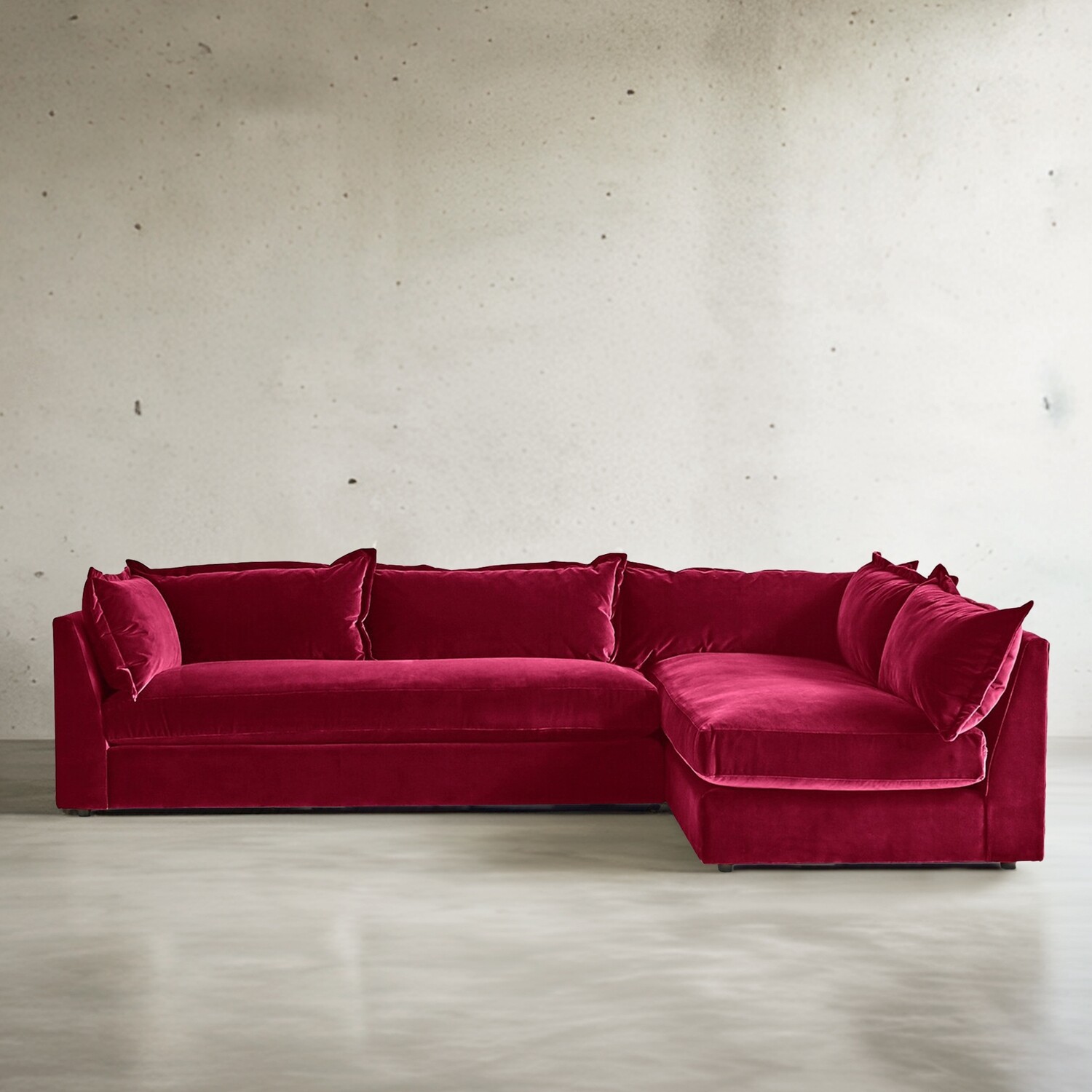 Caprice L Shape Sofa - 117"