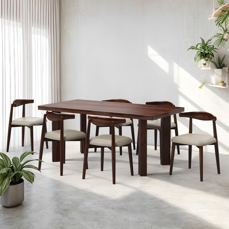 Owen-Arendt Dining Table Set - 6 Seater/175 cm