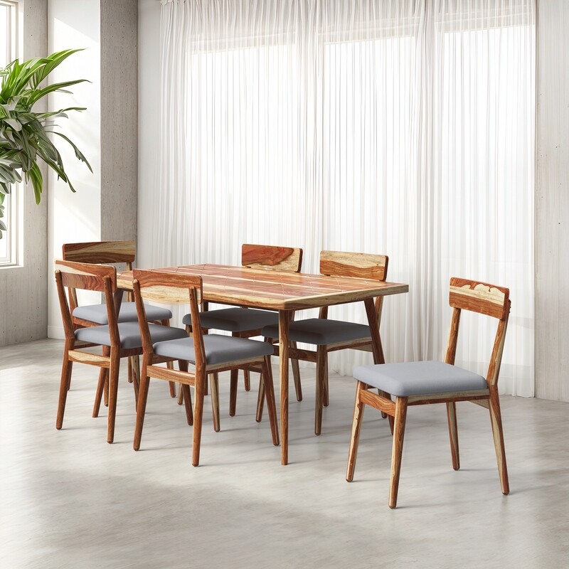 Helena-Middleton Dining Table Set- 4 & 6 Seater/ All sizes