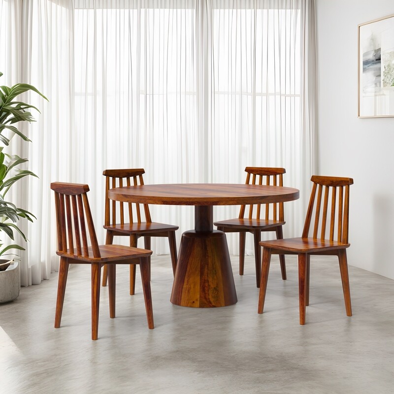 Yukon-Polly Dining Table Set - 2, 4 & 6 Seater/ All sizes
