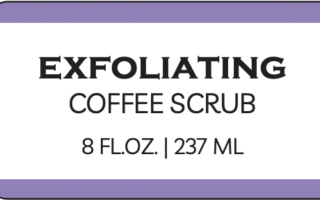 EXFOLIATING Coffee Scrub (Mocha) 8oz