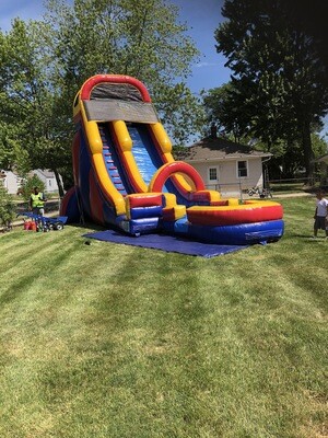 22ft SCREAMER WATER SLIDE
