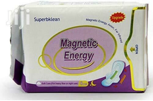 Cotton-Based Magnetic Sanitary Pad