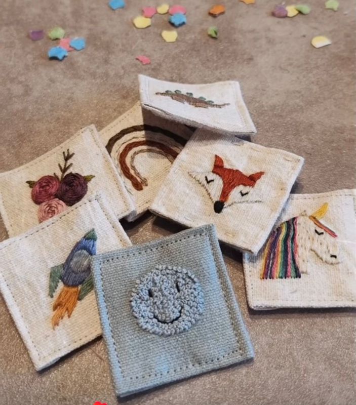 Stickmotive 3er Set | DIY PATCH Stickmotive 3er Set | DIY PATCH