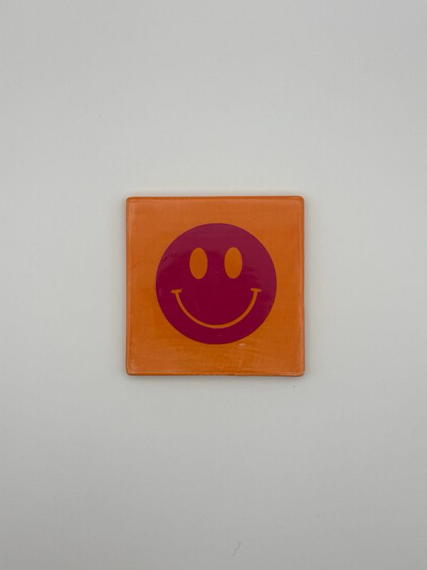 Sprichwortkachel „smiley“
