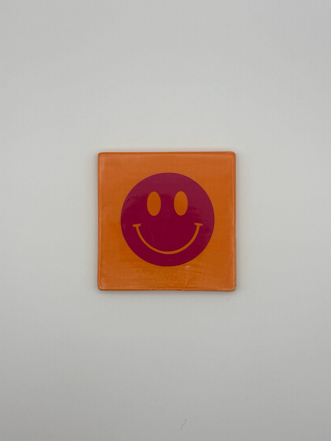 Sprichwortkachel „smiley“