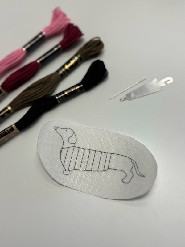 Stickmotiv „Dackelliebe“ Stickmotiv „Dackelliebe“