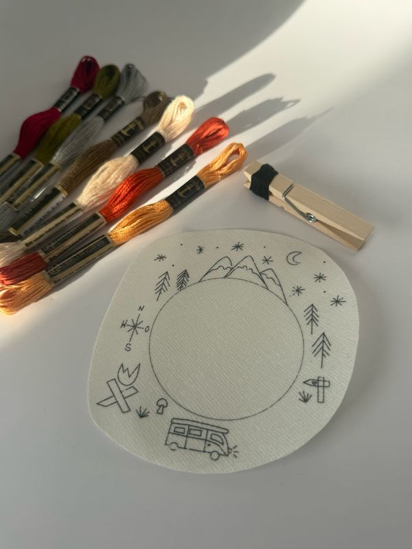 Rucksack Stickerei Set - Abenteuer