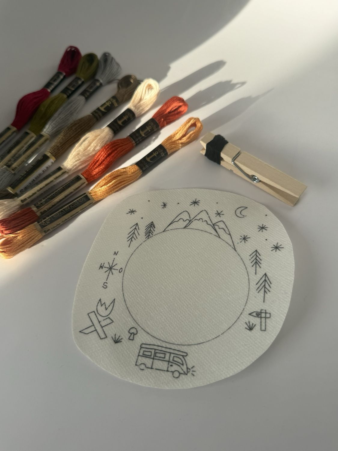 Rucksack Stickerei Motiv - Abenteuer - ohne Zubehör Rucksack Stickerei Motiv - Abenteuer - ohne Zubehör