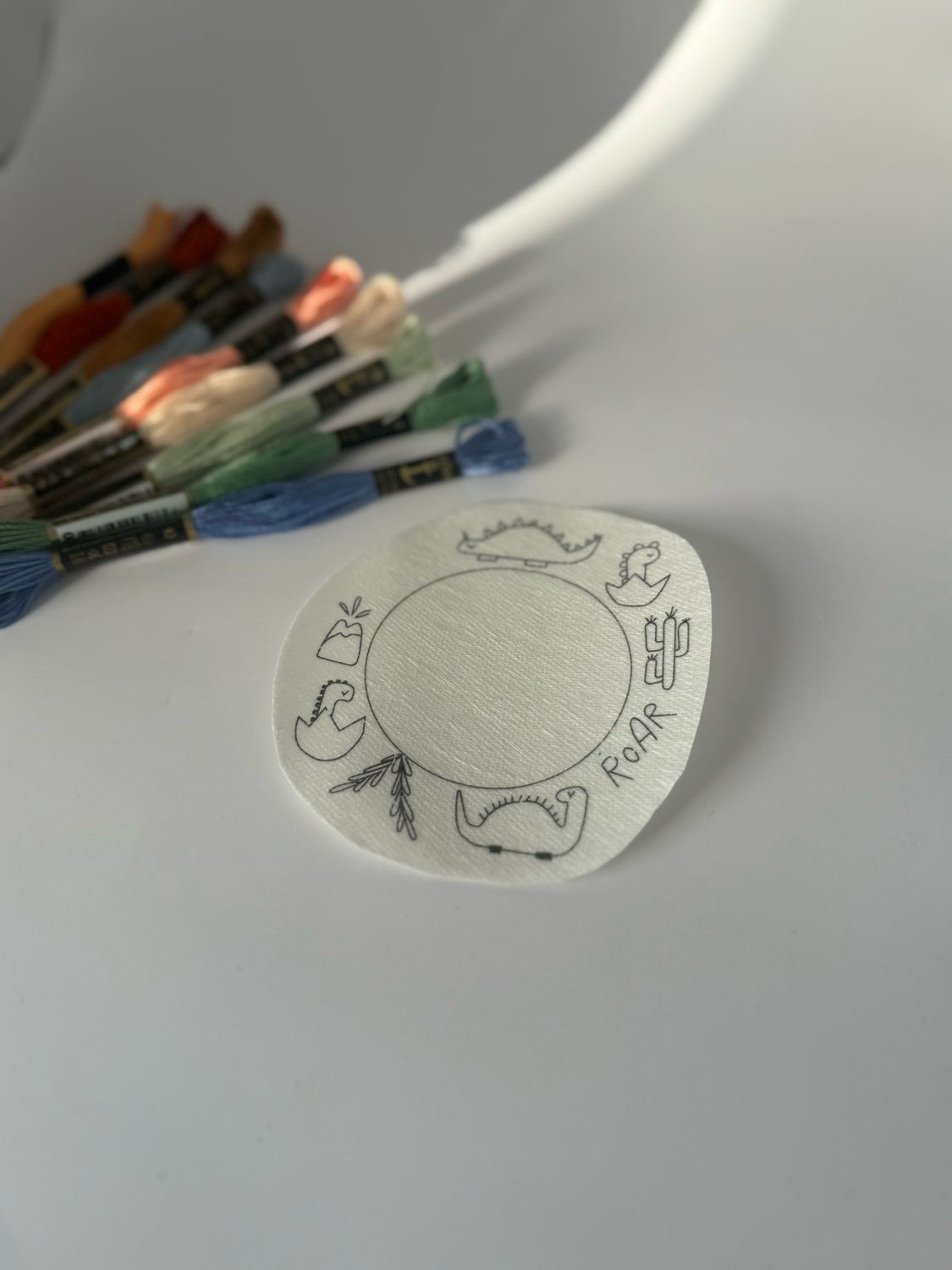 Rucksack Stickerei Motiv - Dino - ohne Zubehör