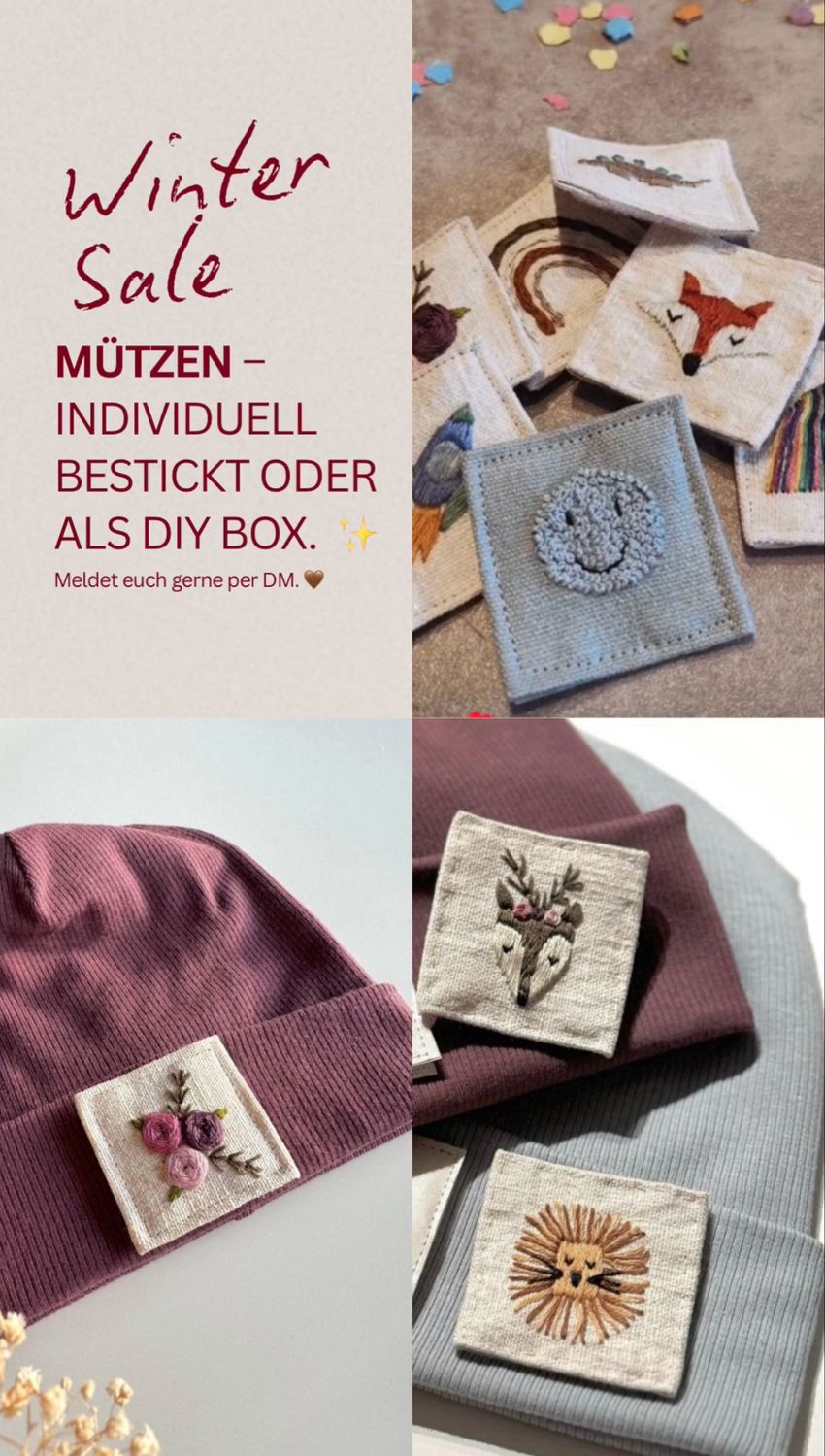 DIY Beanie Stickbox - Patch