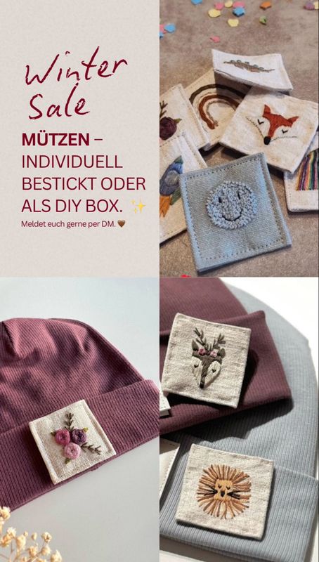 DIY Beanie Stickbox - Patch DIY Beanie Stickbox - Patch