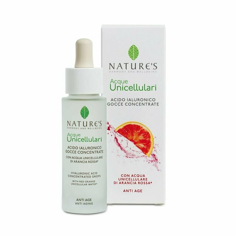 Acido Ialuronico Gocce Concentrate Acque Unicellulari