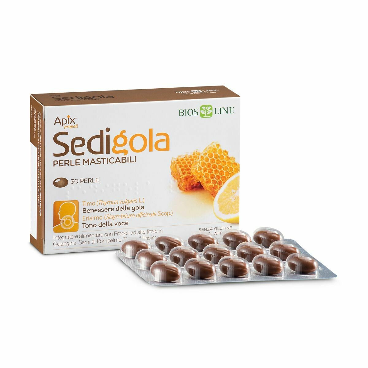 APIX PROPOLI SEDIGOLA PERLE MASTICABILI