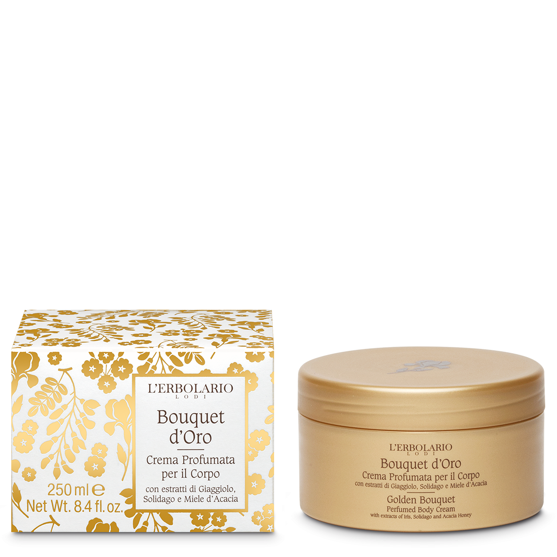 CREMA PROFUMATA  PER IL  CORPO BOUQUET D'ORO