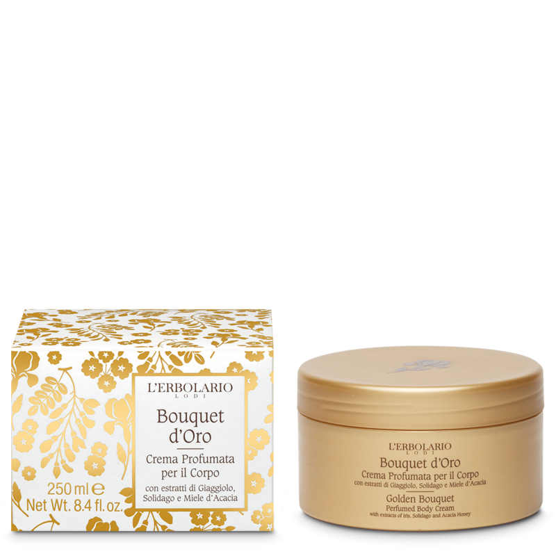 CREMA PROFUMATA  PER IL  CORPO BOUQUET D'ORO