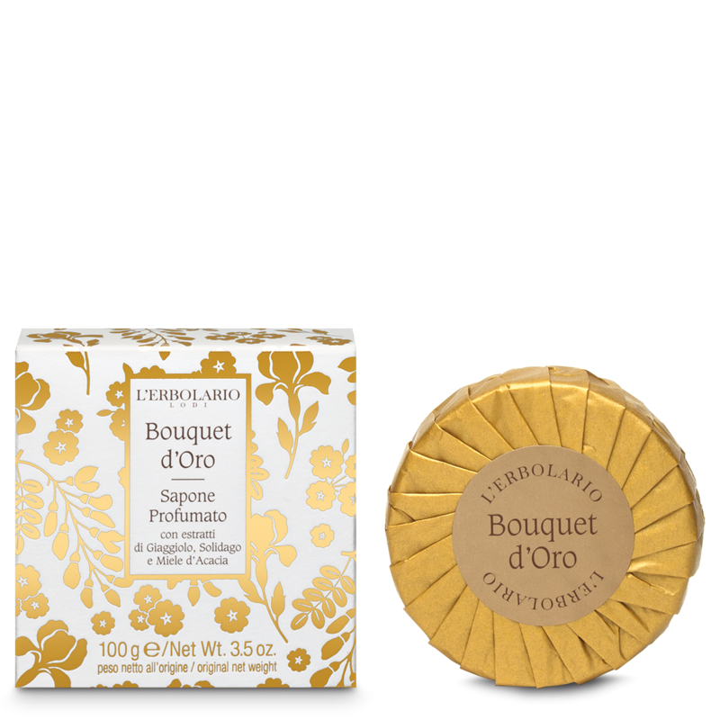 SAPONE PROFUMATO BOUQUET D'ORO