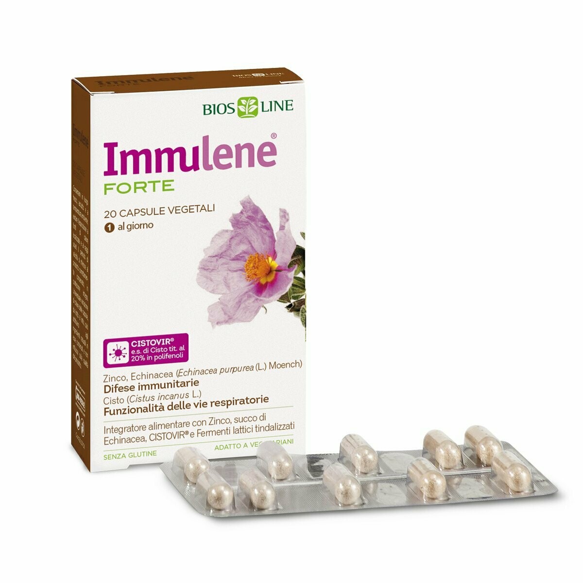 Immulene Forte con CistoVir
COMBATTI L’INVERNO, AUMENTA LE TUE DIFESE