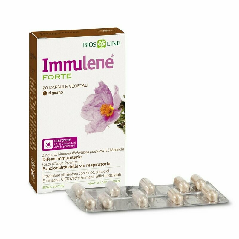 Immulene Forte con CistoVir
COMBATTI L’INVERNO, AUMENTA LE TUE DIFESE