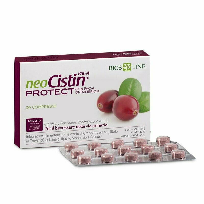 NeoCistin PAC-A Urto
CRANBERRY: PER IL BENESSERE DELLE VIE URINARIE