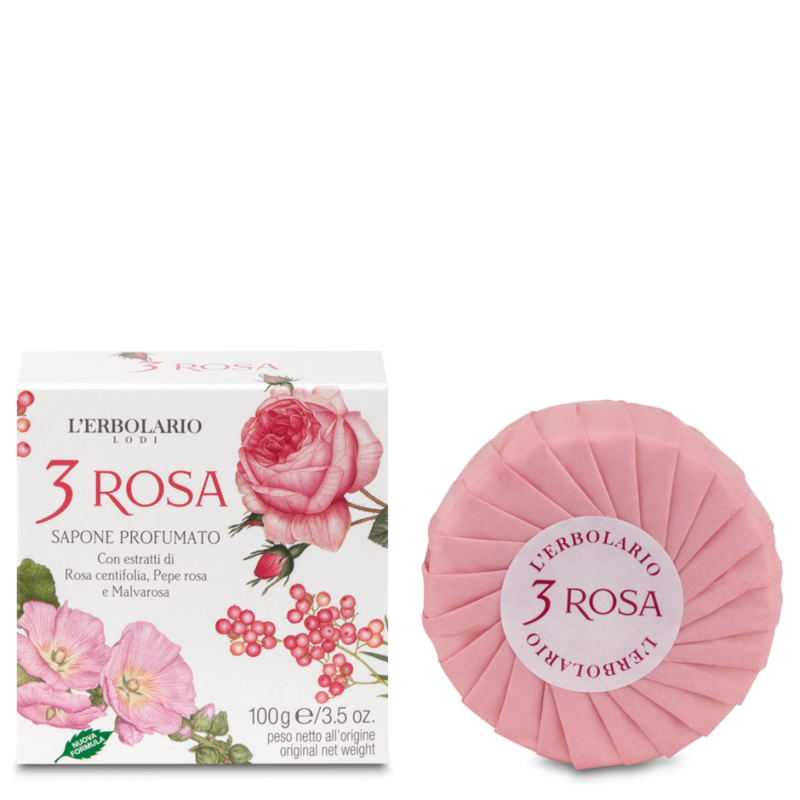 SAPONE 3 ROSA
Femminile e delicato per la detergenza quotidiana