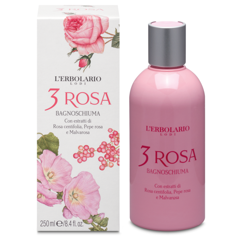 L'ERBOLARIO - BAGNO SCHIUMA 3 ROSA