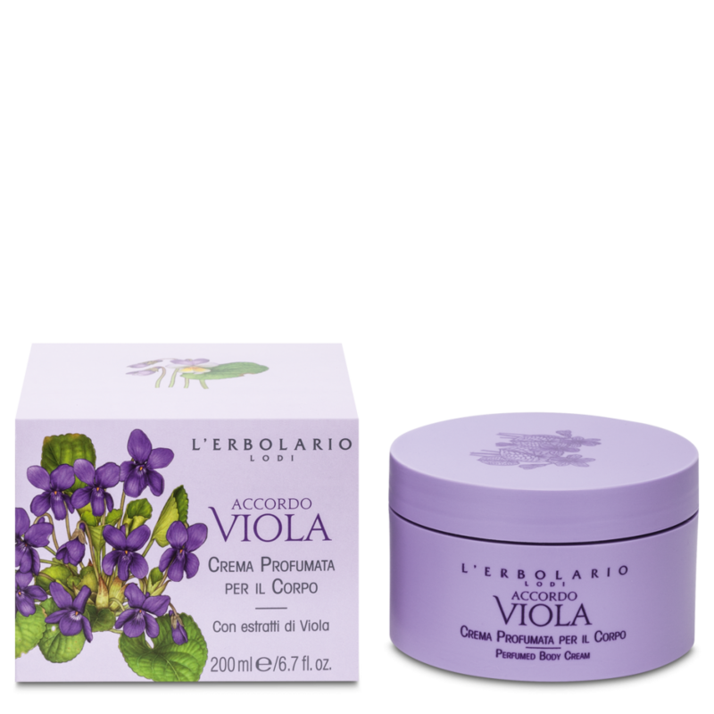 Crema Profumata per il Corpo Accordo Viola
Emulsione per il corpo dalla texture ricca e nutriente