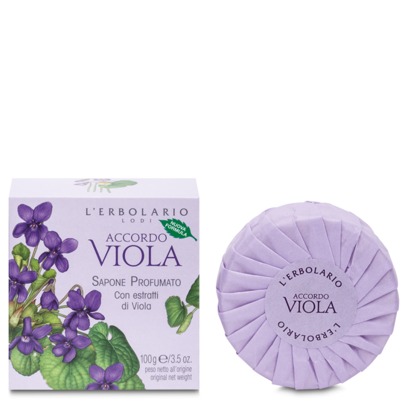 Sapone Profumato Accordo Viola
Panetto di Sapone profumato per la toilette quotidiana