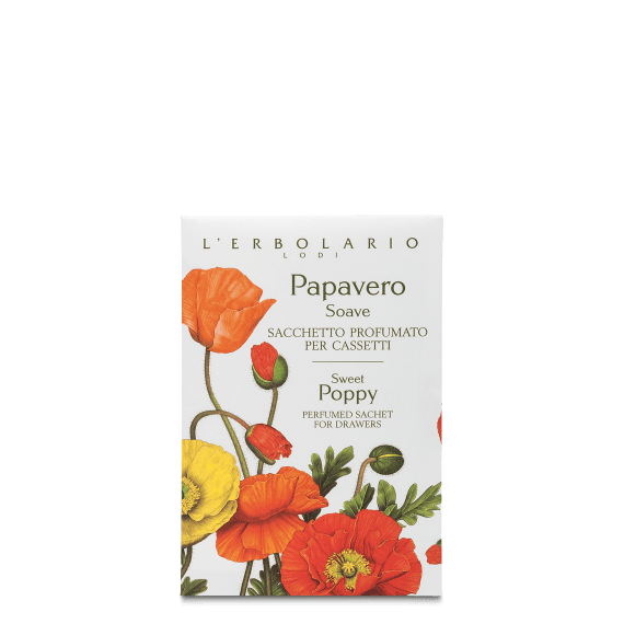 Sacchetto Profumato per Cassetti Papavero Soave