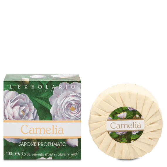 Sapone Profumato Camelia Sapone per una detersione quotidiana delicata e profumatissima